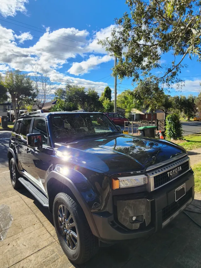 AFTER POST ✨

That fresh-out-the-showroom feeling. 🚙💎

This brand-new 2025 Prado just got a Maintenance Detail to keep it looking perfect. A crisp, clean finish inside and out.

✅ Interior vacuum & deep clean
✅ Snow Foam & Contact Wash
✅ Wheels & tyres dressed to impress
✅ Streak-free windows all around

📩 Send us a DM now or contact us on 0468 337 729

#PBXDetailing #CarDetailing #Toyota #Prado #AutoDetailing #CeramicCoating #detailingcars #PremiumDetail #MobileDetailing