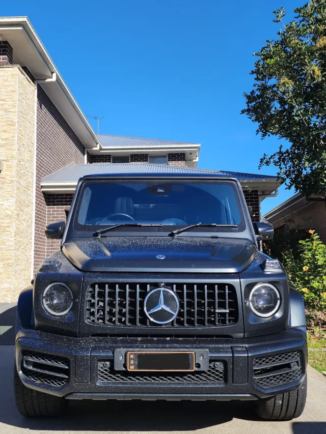 BEFORE POST 🛠️

This Mercedes G-Wagon rolled in covered in mud after a serious off-roading adventure. It was time for a deep clean to bring back its premium shine.

Here’s the game plan with our Premium Full Detail:
✅ Pre-wash treatment to break down thick mud & grime
✅ Double Snow Foam wash for a spotless exterior
✅ Detailed attention to logos, seals, and emblems
✅ Wheels & tyres deep cleaned and dressed
✅ Full interior vacuum including seats, mats & crevices
✅ All interior surfaces deep cleaned & conditioned
✅ Windows cleaned to perfection inside & out

Swipe to see the mud disappear. 👀

📩 Send us a DM now or contact us on 0468 337 729 

#PBXDetailing #CarDetailing #Mercedes #mercedesamg #gwagonamg #g63 #offroad #AutoDetailing #CeramicCoating #Detailingcars #PremiumDetail #MobileDetailing