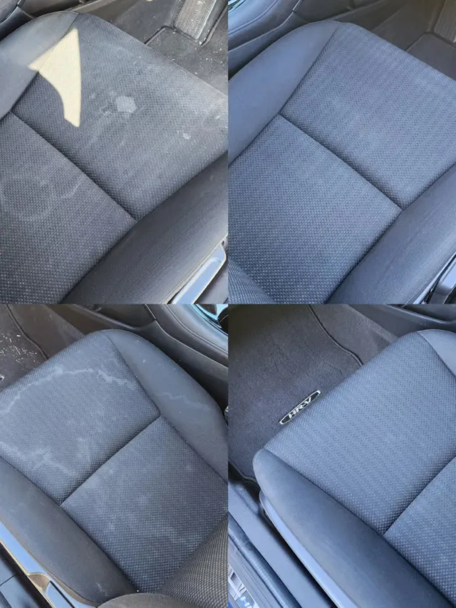 🚗 This Honda HR-V came in with an extremely dirty interior and heavily stained seats.
After our PBX Prestige Detail (Lvl 2) treatment, it’s now looking showroom-ready and prepped for sale.

✅ Full interior vacuum including mats, seats & crevices
✅ Carpet & upholstery shampoo + extraction
✅ All surfaces deep cleaned & deodorised
✅ Foam pre-wash & contact wash
✅ Wheels & tyres cleaned & dressed
✅ Wheel arches rinsed
✅ Windows streak-free finish
✅ Exterior scratches carefully removed

📩 DM us or call 0468 337 729 to book your Prestige Detail today.

#PBXDetailing #HondaDetailing #CarDetailing #PreSaleDetail #BeforeAndAfter #PrestigeDetail #MobileDetailing #ScratchRemoval #CarCare #DetailersOfInstagram #HondaHRV #InteriorDetailing #ExteriorDetailing #DetailingAustralia #CarDetailingLife #Elara #MarsdenPark #Melonba