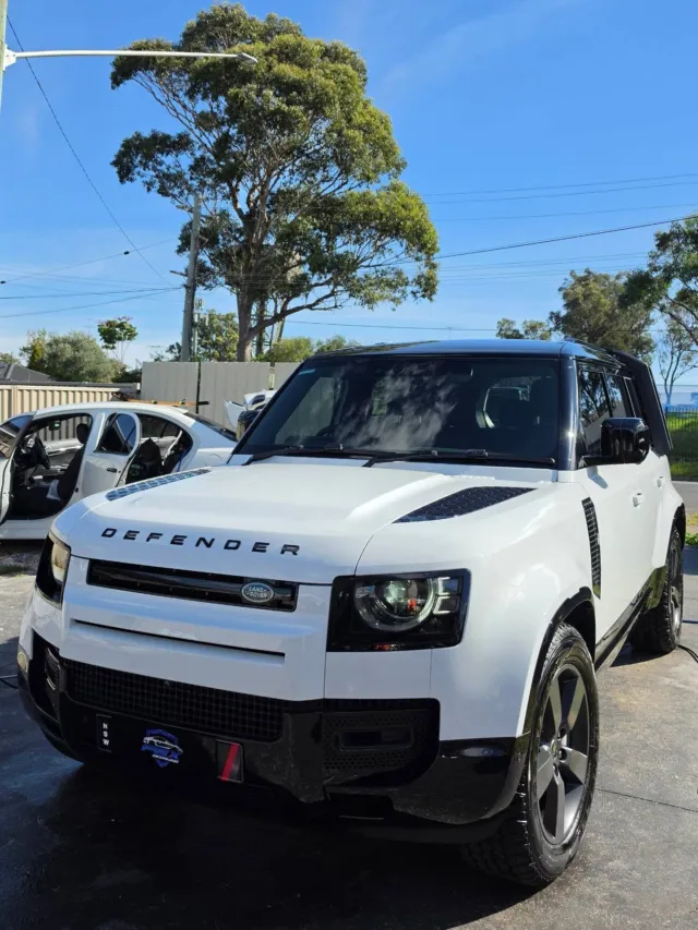 🔥 This brand-new Land Rover Defender came in for our PBX Shine Exterior package — a safe maintenance detail specifically suited to its ceramic-coated finish. 

When maintaining a ceramic-coated vehicle, using the correct products and wash techniques is essential to preserve the coating and keep it performing as intended.

✅ Coating-safe foam pre-wash
✅ Safe contact wash using ceramic coating-friendly products
✅ Wheels, tyres & wheel wells thoroughly cleaned
✅ Exterior glass cleaned streak-free
✅ Tyres dressed for a clean finish
✅ Ceramic-coated paint safely maintained

Proper maintenance helps protect your investment and keeps that ceramic-coated finish looking its best. ✨

📩 DM us or call 0468 337 729 to book your maintenance detail.

#PBXDetailing #CarDetailing #MarsdenPark #LandRoverDefender #CeramicCoating